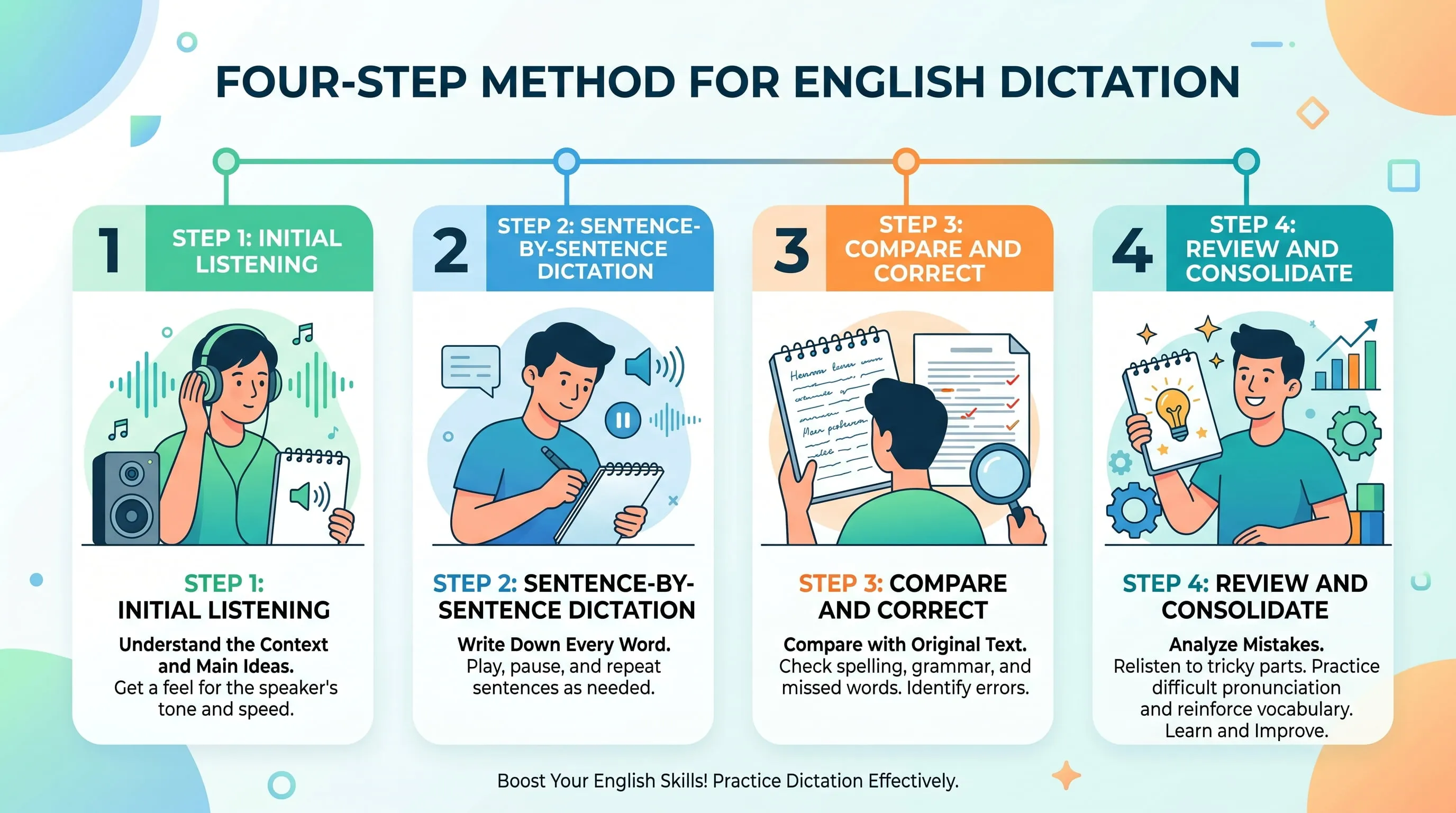 The Four-Step Dictation Method: A Scientific Approach to Improving ...